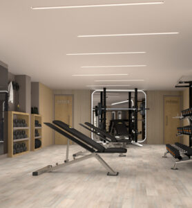 Modern, high-end equipment