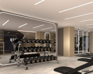 Modern, high-end equipment